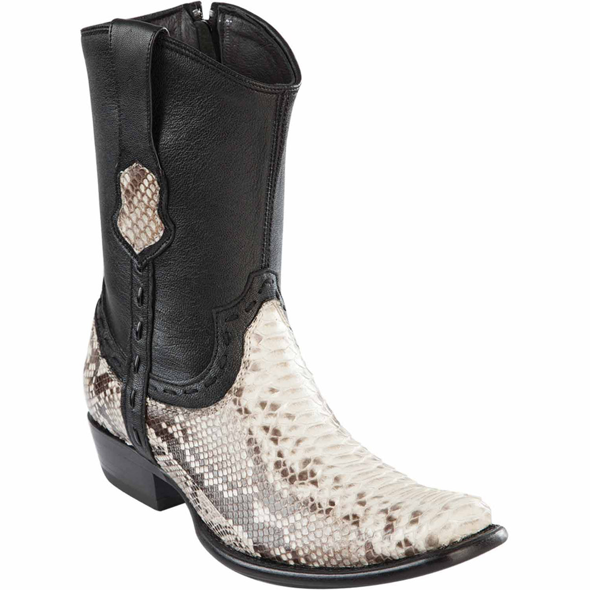 Wild West Boots Boots 6 Men&#39;s Wild West Python Skin Dubai Toe Short Boot 279B5749