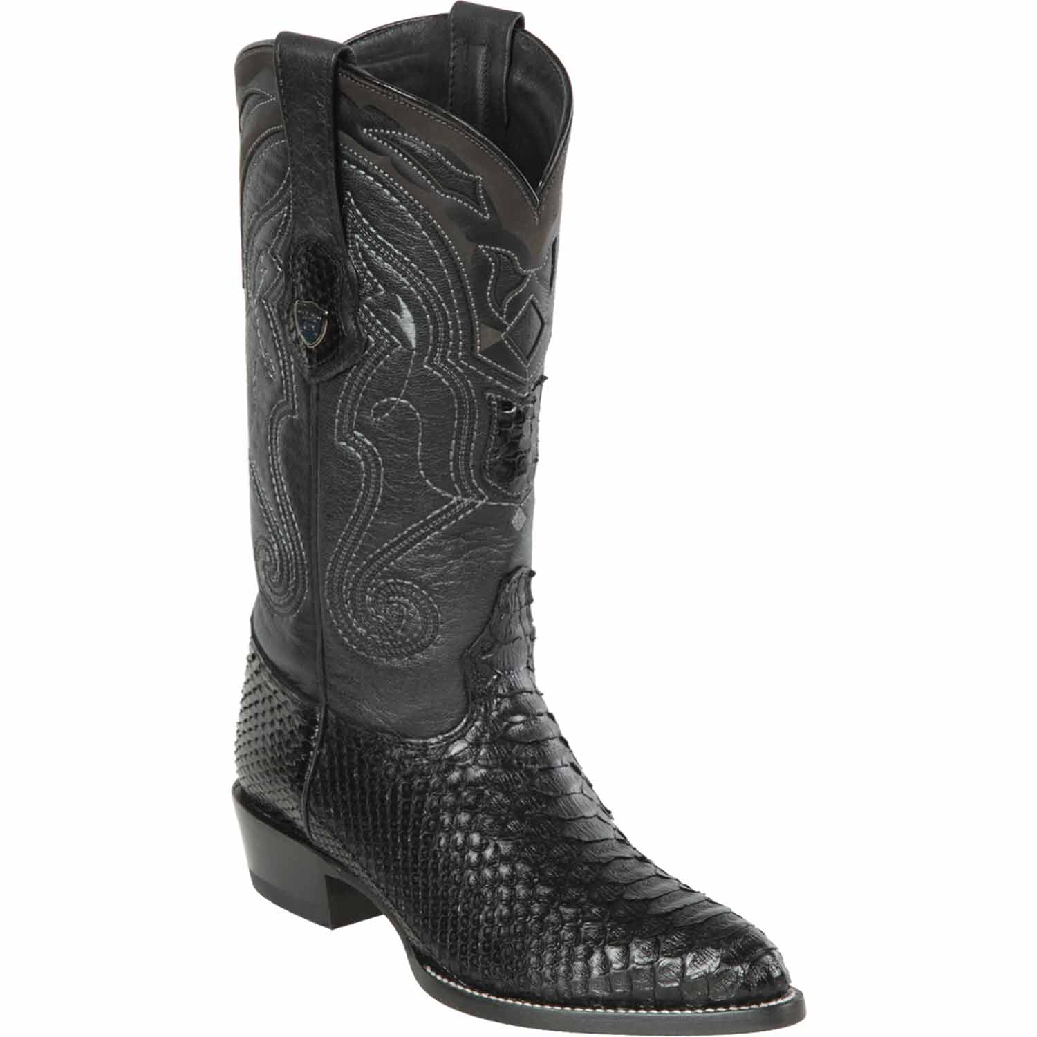 Wild West Boots Boots 6 Men's Wild West Python Skin J Toe Boot 2995702