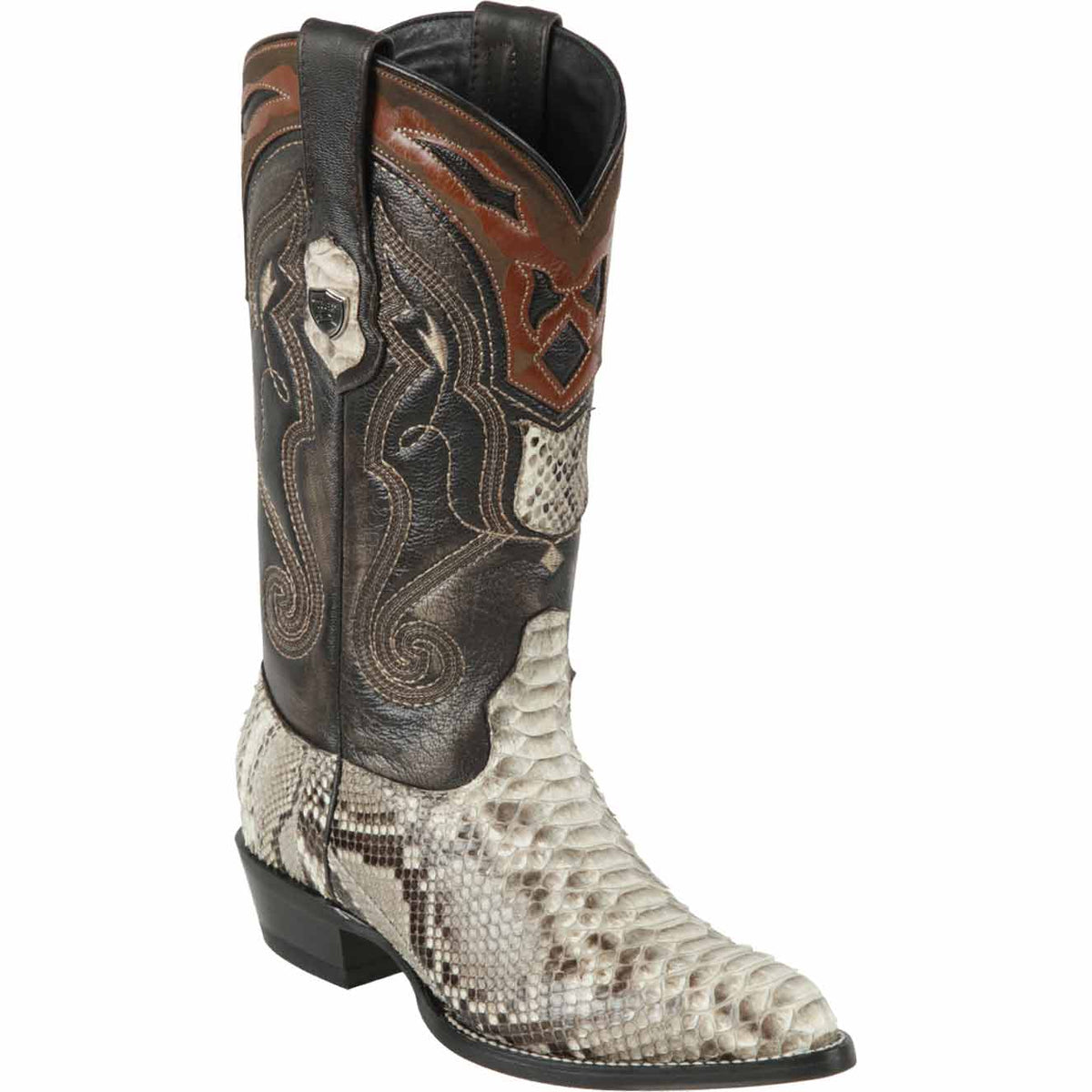 Wild West Boots Boots 6 Men&#39;s Wild West Python Skin J Toe Boot 2995749