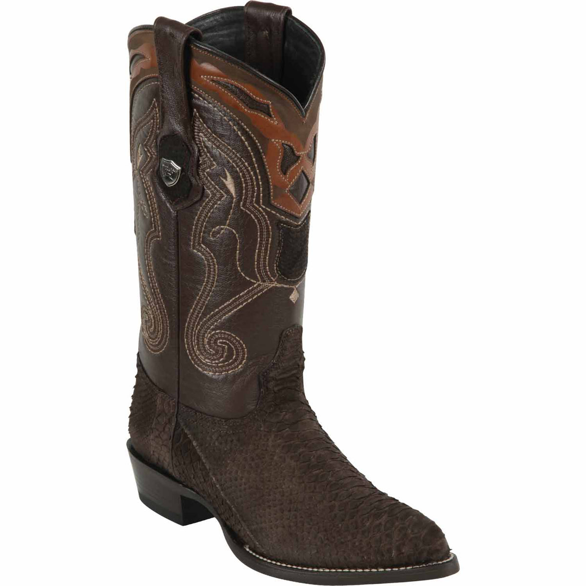 Wild West Boots Boots 6 Men&#39;s Wild West Python Skin J Toe Boot 299N5707