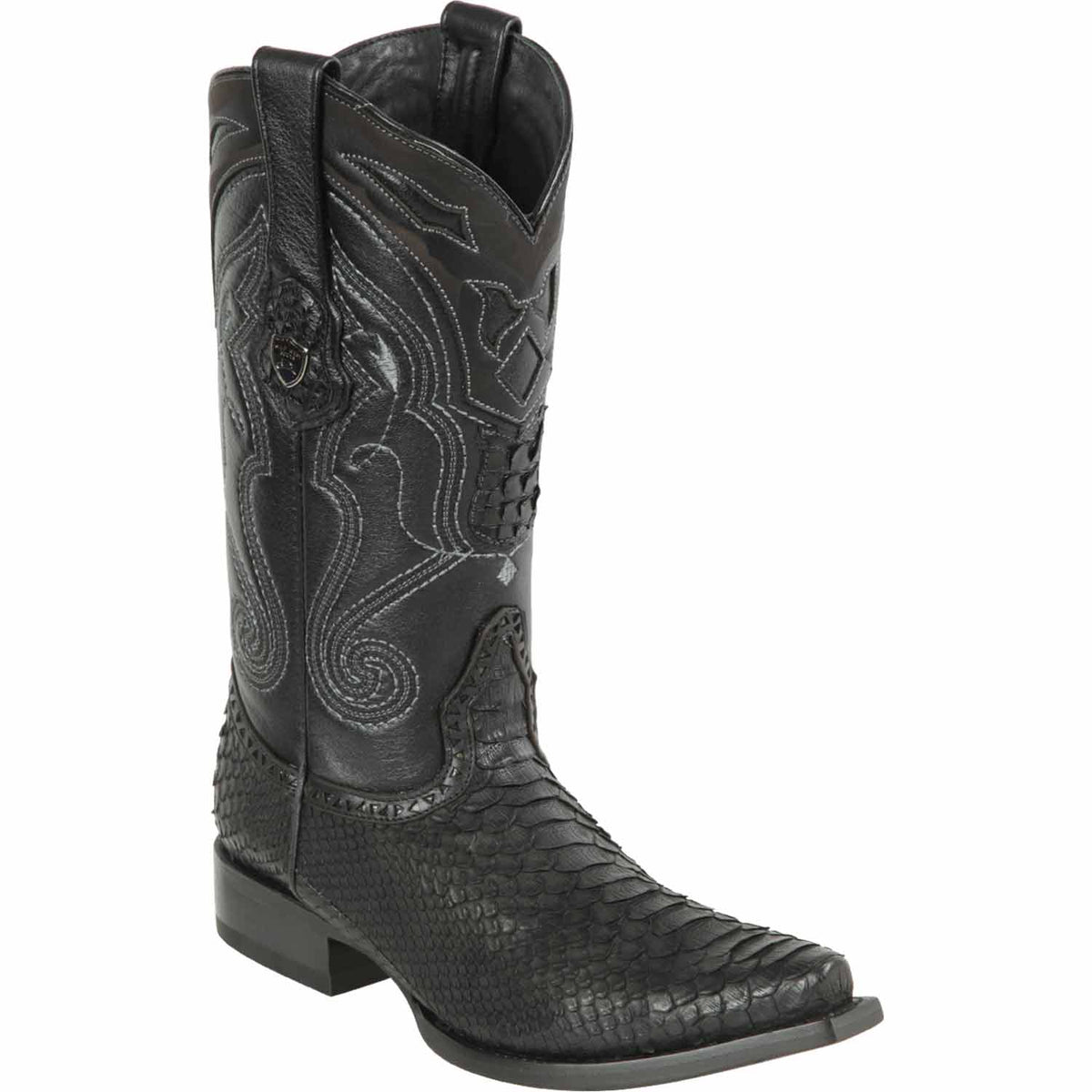 Wild West Boots Boots 6 Men&#39;s Wild West Python Skin Snip Toe Boot 294G5705