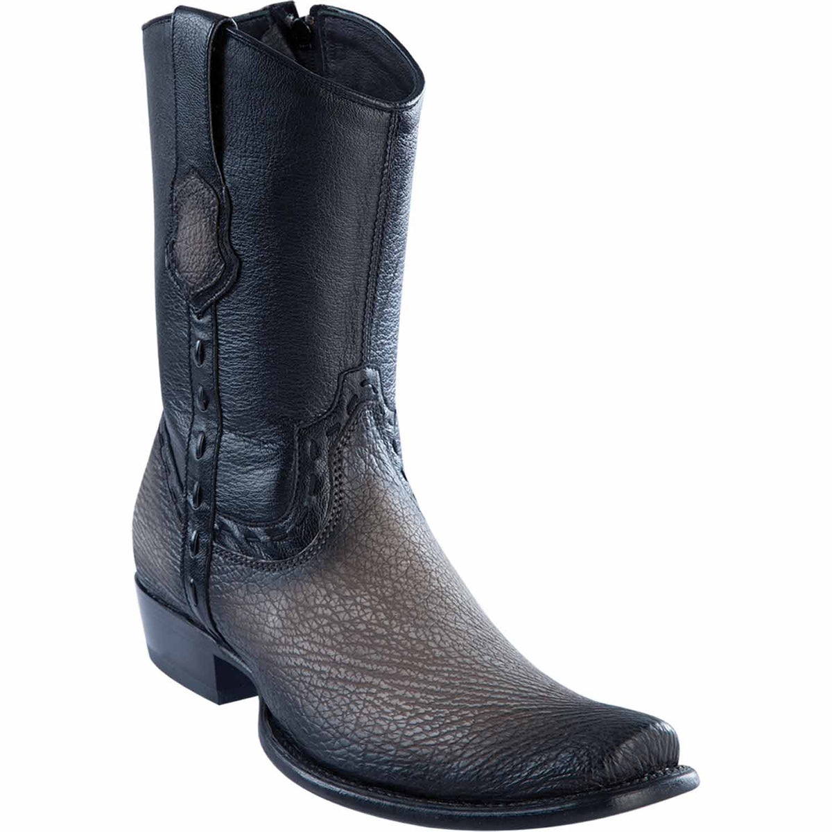 Wild West Boots Boots 6 Men&#39;s Wild West Shark Skin Dubai Toe Short Boot 279B0938