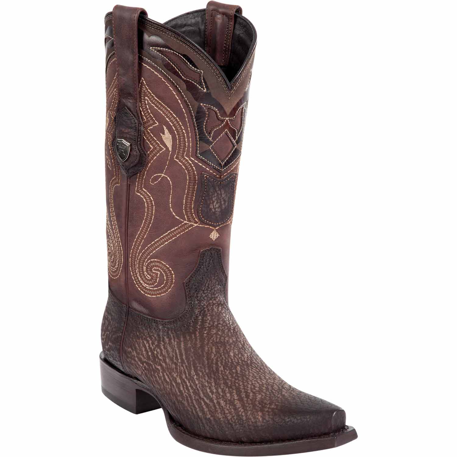 Wild West Boots Boots 6 Men's Wild West Shark Skin Snip Toe Boot 2940915