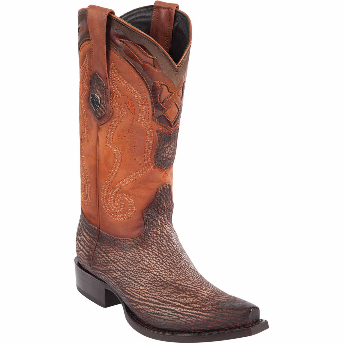 Wild West Boots Boots 6 Men&#39;s Wild West Shark Skin Snip Toe Boot 2940957