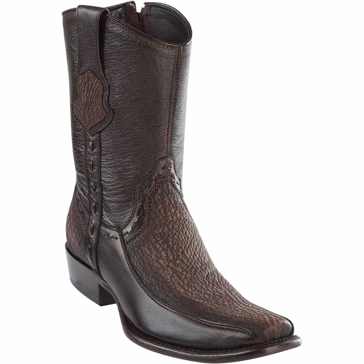 Wild West Boots Boots 6 Men&#39;s Wild West Shark with Deer Dubai Toe Short Boot 279BF0916