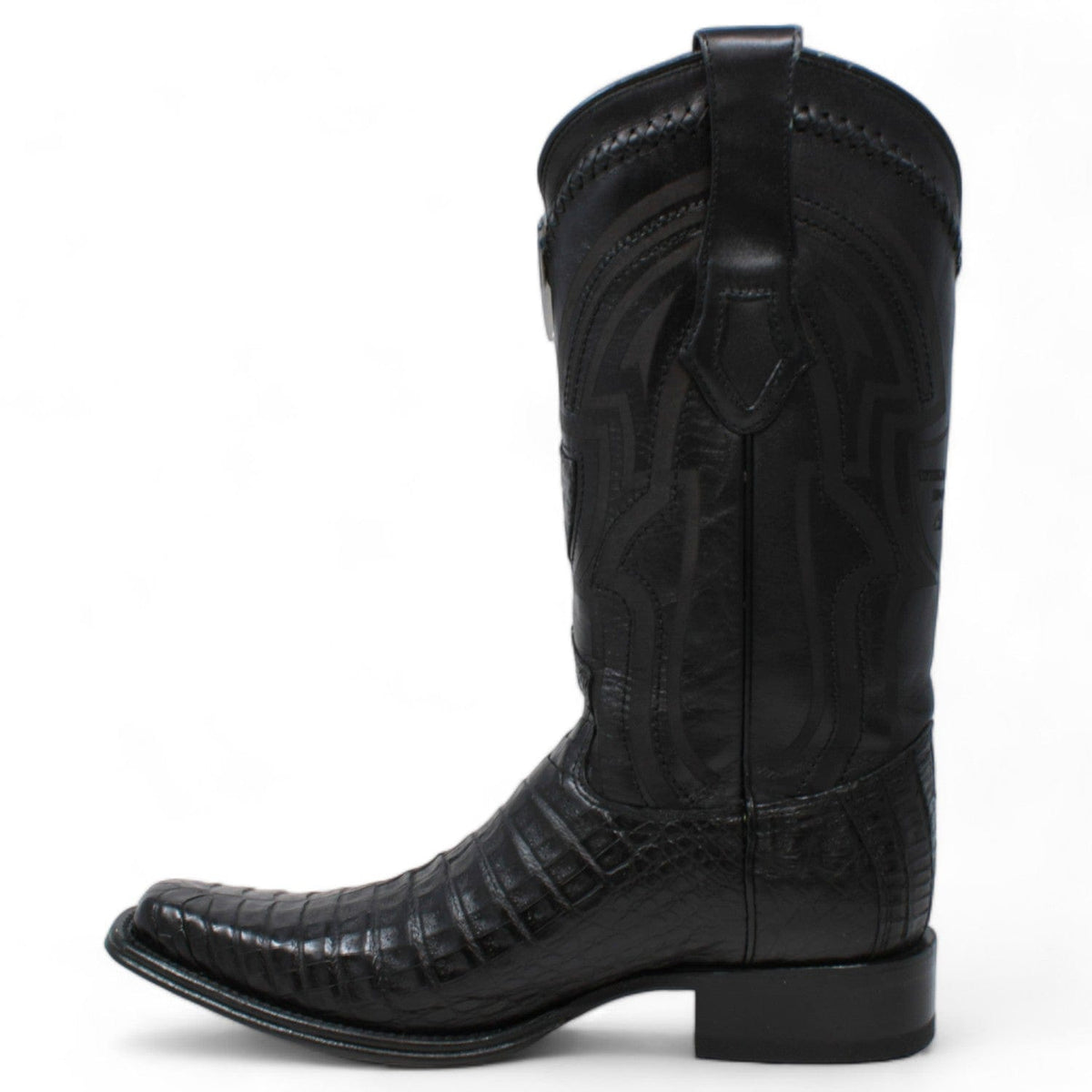 Wild West Boots Boots Men&#39;s Wild West Caiman Belly Square Toe Boot 277L8205