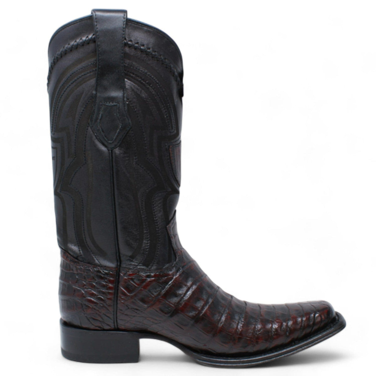 Wild West Boots Boots Men&#39;s Wild West Caiman Belly Square Toe Boot 277L8218