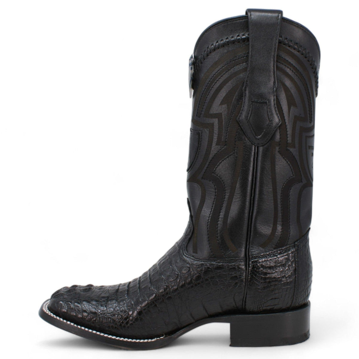 Wild West Boots Boots Men&#39;s Wild West Caiman Hornback Ranch Toe Boot 2824L0205