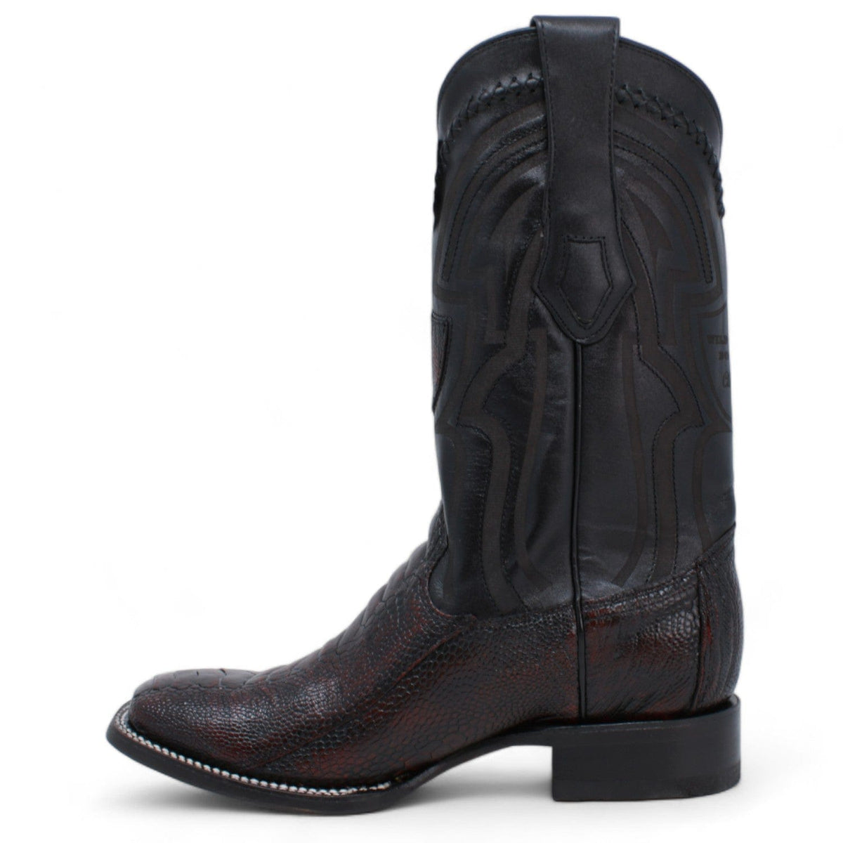 Wild West Boots Boots Men&#39;s Wild West Ostrich Leg Ranch Toe Boot 2824L0518