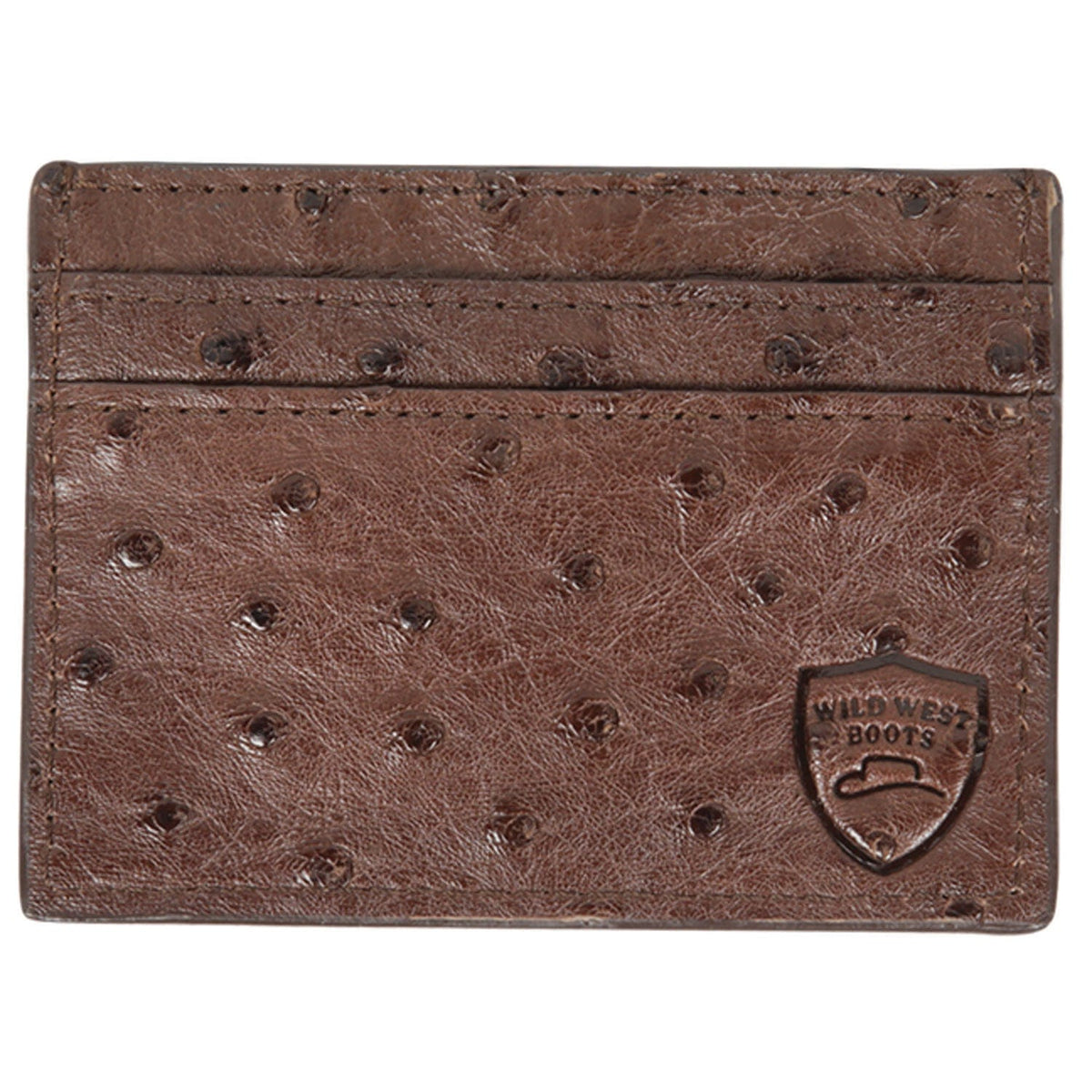 Wild West Boots Wallets Wild West Ostrich Card Holder 2CA30307