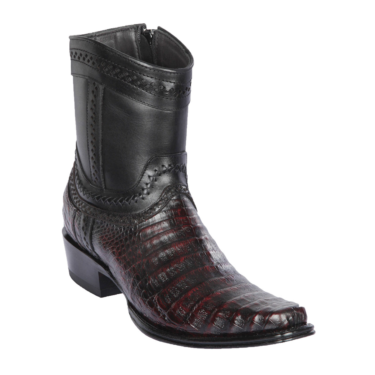 Caiman Belly Skin Short Boot LAB-76B82