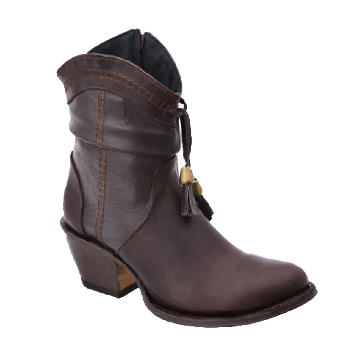 Genuine Leather Ankle Boot WD574-575